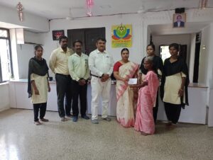 நிதி உதவி வழங்கப்பட்டது.